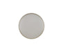 Cal-Mil 22026-6-102 6" Round Melamine Low Rim Plate, Ash-cityfoodequipment.com
