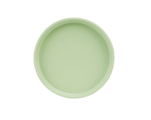 Cal-Mil 22026-6-107 6" Round Melamine Hudson Plate - Matcha-cityfoodequipment.com