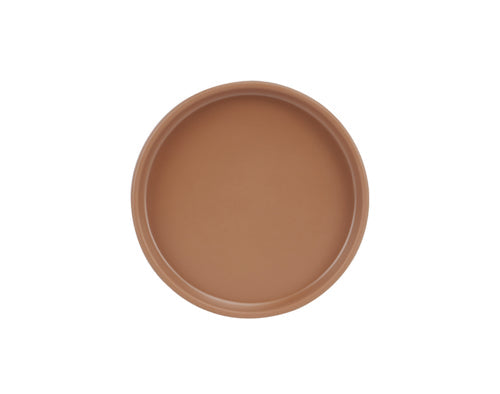 Cal-Mil 22026-6-109 6" Round Melamine Hudson Plate - Terra Cotta-cityfoodequipment.com