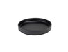 Cal-Mil 22026-6-13 6" Round Melamine Hudson Plate - Black-cityfoodequipment.com