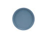 Cal-Mil 22026-8-111 8 1/4" Round Melamine Hudson Plate, Stone Blue-cityfoodequipment.com