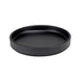 Cal-Mil 22026-8-13 8 1/4" Round Melamine Hudson Plate - Black-cityfoodequipment.com