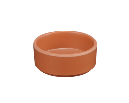 Cal-Mil 22027-109 6 oz Melamine Hudson Ramekin, Terra Cotta-cityfoodequipment.com