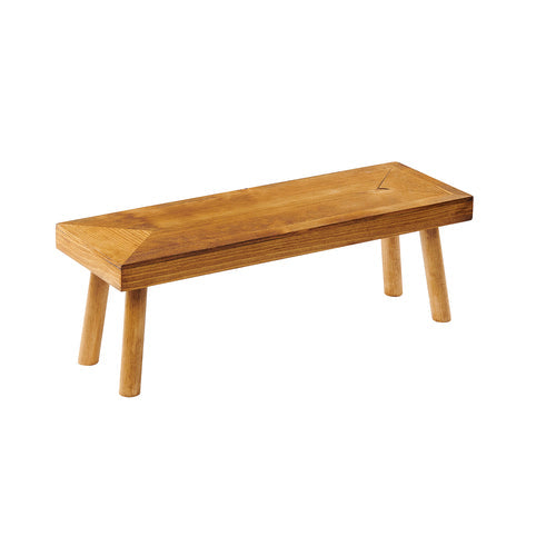 Cal-Mil 22029-7-99 Rectangular Madera Riser - 20"L x 7"W x 7"H, Reclaimed Wood-cityfoodequipment.com