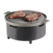 Cal-Mil 22031-13 16 3/4" Round Chafer Alternative w/ Wire Grill & Skillet - 7 1/2"H, Wire, Black-cityfoodequipment.com