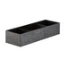 Cal-Mil 22037-515-13 Condiment Organizer w/ (3) Bins - Black-cityfoodequipment.com