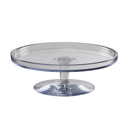 Cal-Mil 22057-14-12 13 1/2" Round Pedestal Riser - 5"H, Polycarbonate, Clear-cityfoodequipment.com