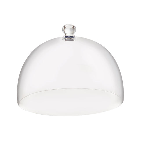 Cal-Mil 22058-12-12 12 1/4" Round Dome Cover for 22057-14-12 Cake Stand - Plastic, Clear-cityfoodequipment.com