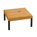 Cal-Mil 22065-6-99 12" Square Madera Riser - 6"H, Reclaimed Wood-cityfoodequipment.com