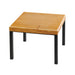 Cal-Mil 22065-9-99 12" Square Madera Riser - 9"H, Reclaimed Wood-cityfoodequipment.com