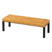 Cal-Mil 22066-6-99 Rectangular Madera Riser - 20"L x 7"W x 6"H, Reclaimed Wood-cityfoodequipment.com