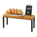 Cal-Mil 22066-9-99 Rectangular Madera Riser - 20"L x 7"W x 9"H, Reclaimed Wood-cityfoodequipment.com