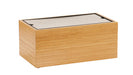 Cal-Mil 22072-7-60 Rectangular Cooling Tub - 17 3/4" x 9 1/2" x 7 3/4"H, Bamboo-cityfoodequipment.com