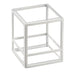Cal-Mil 22076-15 5" Square Display Riser Box - 6"H, Plastic/Steel, White-cityfoodequipment.com