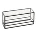 Cal-Mil 22077-13 Rectangular Display Riser Box - 15"W x 5"D x 5"H, Plastic/Steel, Black-cityfoodequipment.com