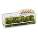 Cal-Mil 22077-15 Rectangular Display Riser Box - 15"W x 5"D x 5"H, Plastic/Steel, White-cityfoodequipment.com