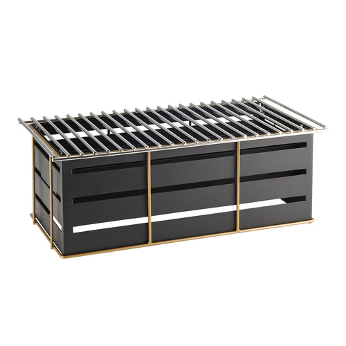 Cal-Mil 22083-90 Chafer Alternative - 19 3/4"W x 10"D x 7 1/2"H, Metal, Black-cityfoodequipment.com