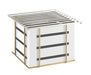 Cal-Mil 22084-15 10" Square Chafer Alternative - 7 1/2"H, Metal, White-cityfoodequipment.com