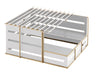 Cal-Mil 22089-15 Butane Stove Frame - 14 1/4" x 13" x 7 1/4"H, Steel, White-cityfoodequipment.com
