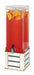 Cal-Mil 22090-3-15 3 gal Beverage Dispenser w/ Ice Chamber - Acrylic Container, White Steel Base-cityfoodequipment.com