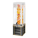 Cal-Mil 22090-3INF-90 3 gal Beverage Dispenser w/ Infusion Chamber - Plastic Container, Black Steel Base-cityfoodequipment.com