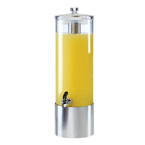 Cal-Mil 22095-5INF-55 5 gal Beverage Dispenser w/ Infusion Chamber - Plastic Container, Stainless Steel Base-cityfoodequipment.com