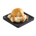 Cal-Mil 22097-13 4" Melamine Serving Tray, Black-cityfoodequipment.com