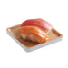 Cal-Mil 22097-91 4" Melamine Serving Tray, Natural Wood-cityfoodequipment.com
