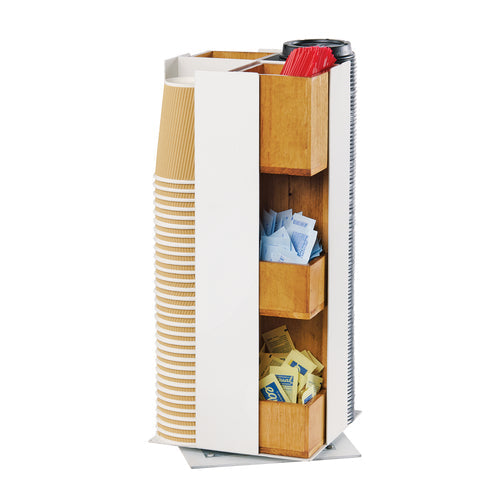 Cal-Mil 22109-15 Cup & Lid Organizer, (4) Compartment, All Cup Types-cityfoodequipment.com