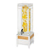 Cal-Mil 22117-3INF-15 3 gal Beverage Dispenser w/ Infusion Chamber - Plastic Container, White Metal Base-cityfoodequipment.com