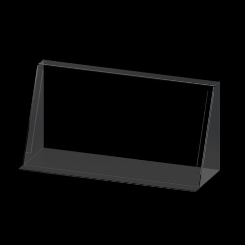 Cal-Mil 22149-72 Portable Sneeze Guard - 72"W x 13"D x 13 1/2"H, Acrylic, Clear-cityfoodequipment.com