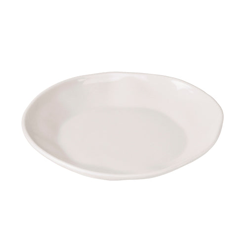 Cal-Mil 22304-7-103 6 1/2" Round Melamine Marin Plate, Ivory-cityfoodequipment.com