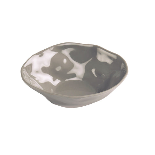 Cal-Mil 22305-5-102 5" Round Melamine Marin Bowl, Ash Gray-cityfoodequipment.com
