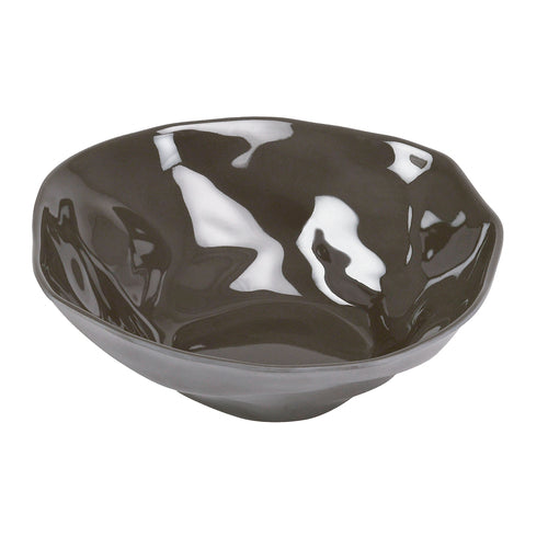 Cal-Mil 22305-8-101 7 1/2" Round Melamine Marin Bowl, Cinder-cityfoodequipment.com
