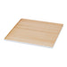 Cal-Mil 22310-91 10" Square Lid for 22309-15 Bento Box - Melamine, Natural Wood-cityfoodequipment.com