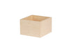 Cal-Mil 22311-4-71 4" Square Display Box - 4"H, Maple Wood-cityfoodequipment.com
