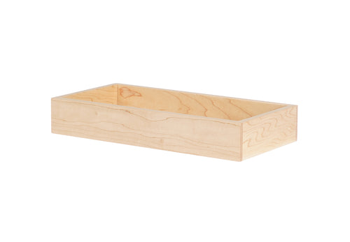 Cal-Mil 22314-2-71 Rectangular Display Box - 9"L x 6"W x 2"H, Maple Wood-cityfoodequipment.com