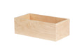 Cal-Mil 22314-4-71 Rectangular Display Box - 9"L x 6"W x 4"H, Maple Wood-cityfoodequipment.com