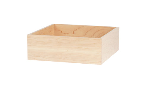 Cal-Mil 22317-4-71 12" Square Display Box - Maple Wood-cityfoodequipment.com