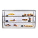 Cal-Mil 22323-55 3 Tier Pastry Display Case w/ Sliding Doors - Acrylic w/ Metal Frame-cityfoodequipment.com