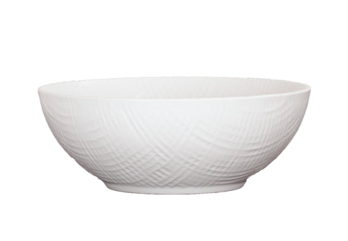 Cal-Mil 22329-11-15 125 oz Round Melamine Bowl, White-cityfoodequipment.com
