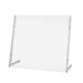 Cal-Mil 22337-36-55 Portable Countertop Angled Sneezeguard - 36"W x 14"D x 32"H, Acrylic w/ Steel Frame-cityfoodequipment.com
