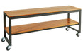 Cal-Mil 22340-72S-99 Madera Bottom Shelf for 22340-72-99 - 72" x 22 1/2" - Rustic Pine-cityfoodequipment.com