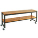 Cal-Mil 22341-64S-99 Madera Bottom Shelf for 22341-64-99 - 72" x 22 1/2" - Rustic Pine-cityfoodequipment.com