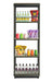 Cal-Mil 22343-5-99 5 Tier Madera Merchandising Cart w/ Rustic Pine Shelves & Metal Frame - 24"W x 16"D x 72"H-cityfoodequipment.com
