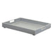 Cal-Mil 22347-83 Rectangular Room Service Tray w/ Metal Handles - 22" x 17", Oak Wood, Gray-cityfoodequipment.com