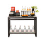 Cal-Mil 22348-42-83 Merchandising Table w/ Ashwood Top & Metal Frame - 42"W x 24"D x 29 3/4"H-cityfoodequipment.com