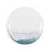 Cal-Mil 22351-10-117 10" Round Melamine Dinner Plate, White/Blue-cityfoodequipment.com