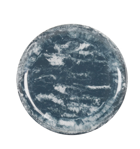 Cal-Mil 22351-10-119 10" Round Melamine Dinner Plate, Blue-cityfoodequipment.com