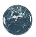 Cal-Mil 22351-7-119 7" Round Melamine Dinner Plate, Blue-cityfoodequipment.com